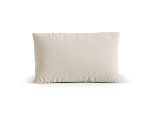 Perna decorativa, Nuria-88, Micadoni Home, 60x40x17 cm, catifea, bej