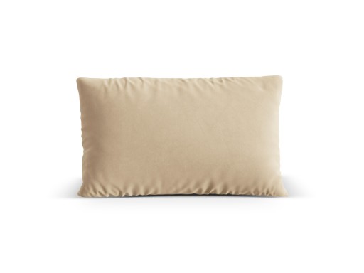 Perna decorativa, Nuria-88, Micadoni Home, 60x40x17 cm, catifea, bej nude