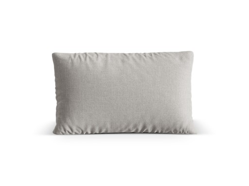 Perna decorativa, Nuria-215, Micadoni Home, 60x40x17 cm, tesatura structurata chenille, gri deschis