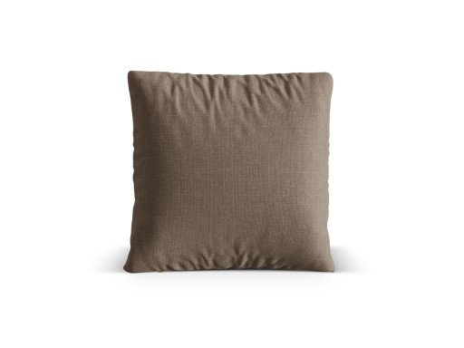 Perna decorativa, Nuria-215, Micadoni Home, 70x70 cm, tesatura structurata chenille, cappuccino