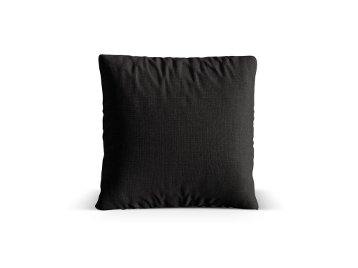 Perna decorativa, Nuria-215, Micadoni Home, 70x70 cm, tesatura structurata chenille, negru