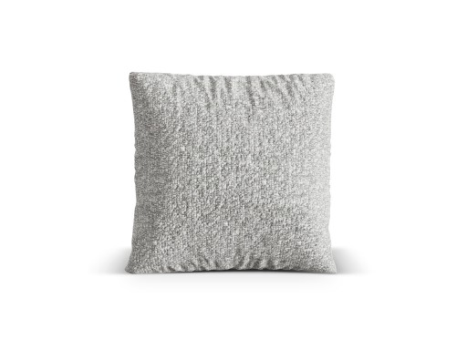 Perna decorativa, Nuria-260, Micadoni Home, 70x70 cm, tesatura boucle, argintiu