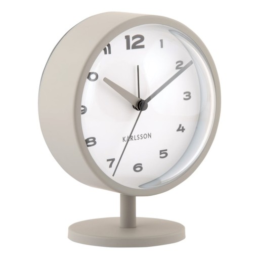 Ceas deșteptător ø 11 cm Brisk Dome – Karlsson