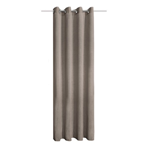 Draperie maro 140x245 cm Struktura Uni – Sehlbach