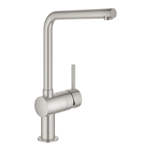 Baterie bucatarie Grohe Minta  pipa L  supersteel
