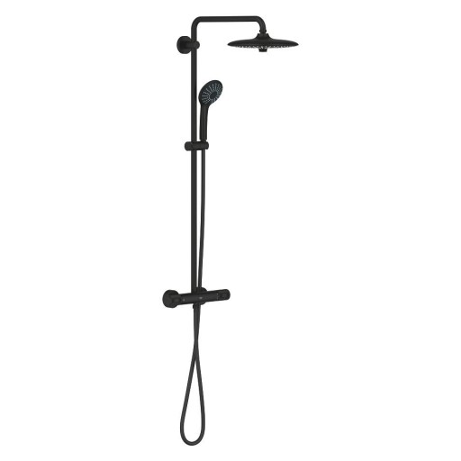 Coloana de dus Grohe Vitalio Joy 260 cu baterie termostatata  phantom black