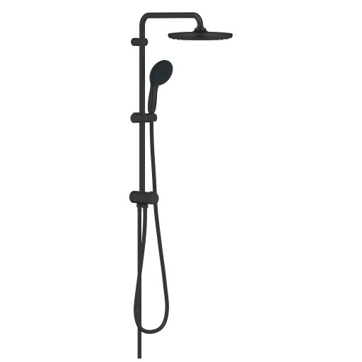 Coloana de dus Grohe Vitalio  Start System 250 cu divertor  fara baterie  matte black
