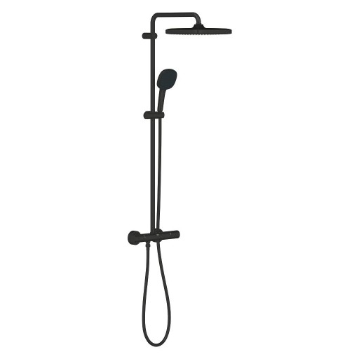 Coloana de dus Grohe Tempesta Cosmopolitan System 250 Cube cu baterie termostatata  101 cm  matte black