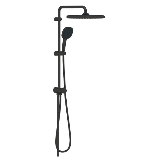 Coloana de dus Grohe Tempesta System 250 Cube Flex cu divertor  fara baterie  matte black