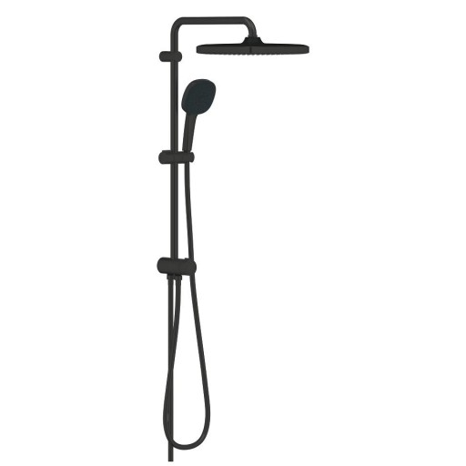 Coloana de dus Grohe Tempesta System 250 Cube 3 Flex cu divertor  fara baterie  matte black