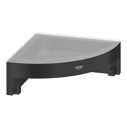 Etajera de dus de colt Grohe Start Cube  matte black