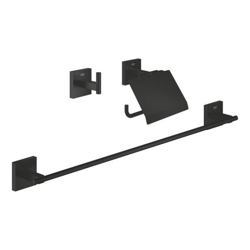 Set accesorii Grohe Start Cube Guest 3-in-1  matte black