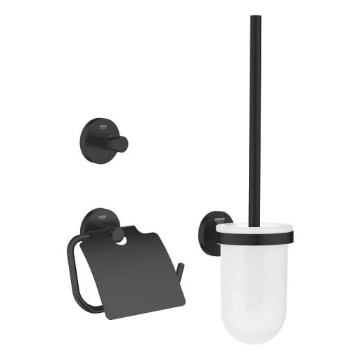 Set accesorii Grohe Start City 3-in-1  matte black