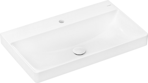 Lavoar Hansgrohe Xelu Q 80x48cm  fara preaplin  montare pe mobilier  SmartClean  alb