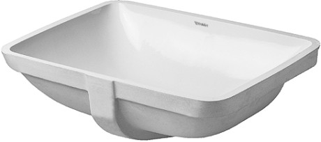 Lavoar Duravit Starck 3 49cm  fara orificiu baterie  montare sub blat