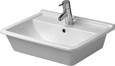 Lavoar Duravit Starck 3 56cm  montare in blat