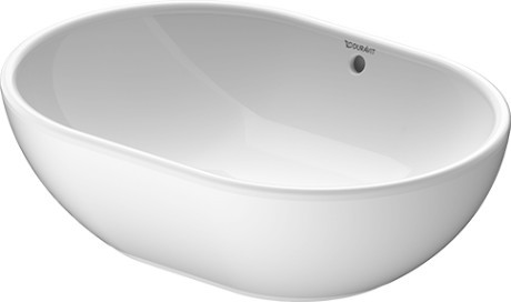 Lavoar tip bol Duravit Bathroom_Foster 49.5x35cm  fara orificiu baterie  montare pe blat