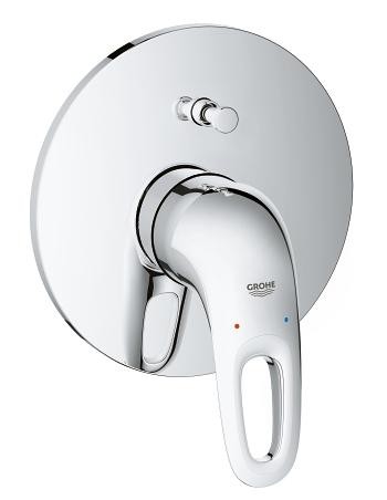 Baterie cada - dus Grohe Eurostyle cu montaj incastrat  necesita corp ingropat  crom