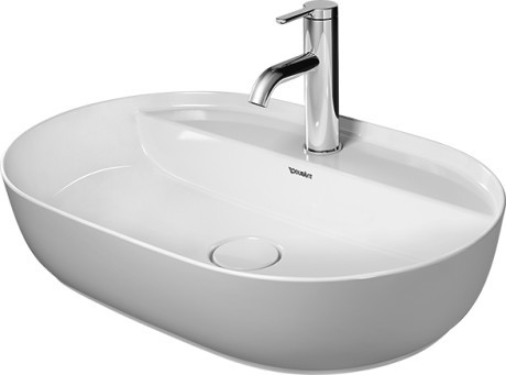 Lavoar tip bol Duravit Luv 60x40cm  fara preaplin  montare pe blat