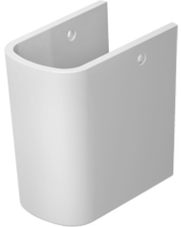 Semipedestal Duravit No.1  alb