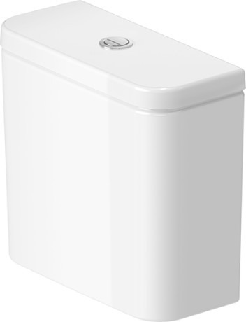Rezervor wc Duravit No.1 Dual Flush  6/3 litri  cu alimentare laterala  alb