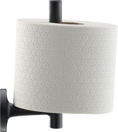 Suport rezerva hartie igienica Duravit Starck T  negru mat