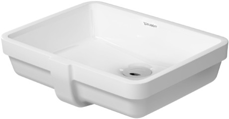 Lavoar Duravit Vero 43cm  finisaj WonderGliss  montare sub blat