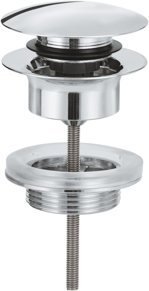Ventil click-clack Grohe 65807 pentru lavoare cu preaplin  crom