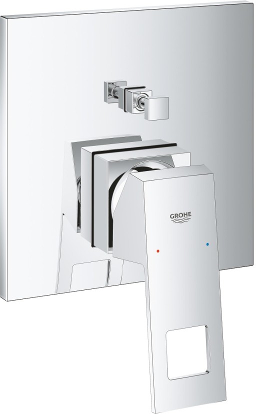 Baterie cada - dus Grohe Eurocube cu montaj incastrat  necesita corp ingropat  crom
