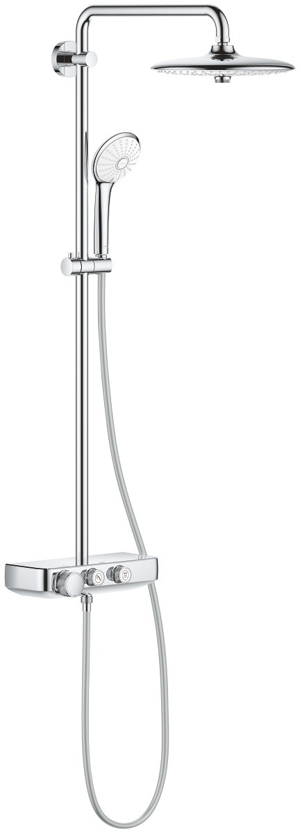 Coloana de dus Grohe Euphoria SmartControl System 260 Mono cu baterie dus termostatata  101 cm  crom