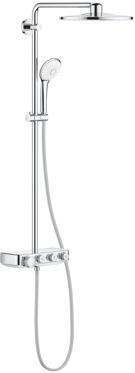 Coloana de dus Grohe Euphoria SmartControl System 310 Duo cu baterie termostatata  crom