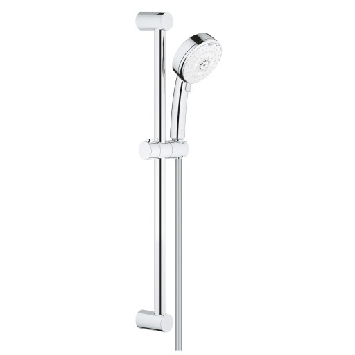 Set de dus Grohe Tempesta Cosmopolitan 100 cu para de dus 4 jeturi  furtun 175cm si bara 60cm  crom