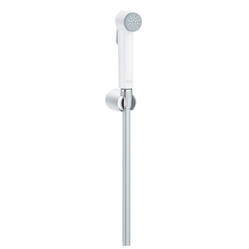 Set de dus igiena intima Grohe Tempesta-F Trigger Spray 30 cu agatatoare si furtun 125cm  crom-alb