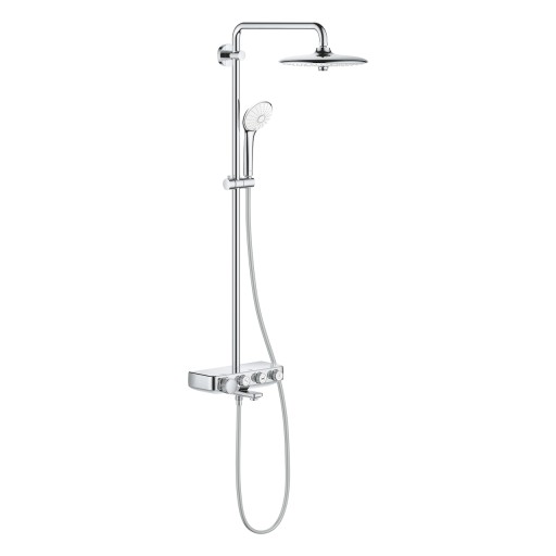 Coloana de dus Grohe Euphoria SmartControl System 260 Mono cu baterie cada termostatata  101 cm  crom