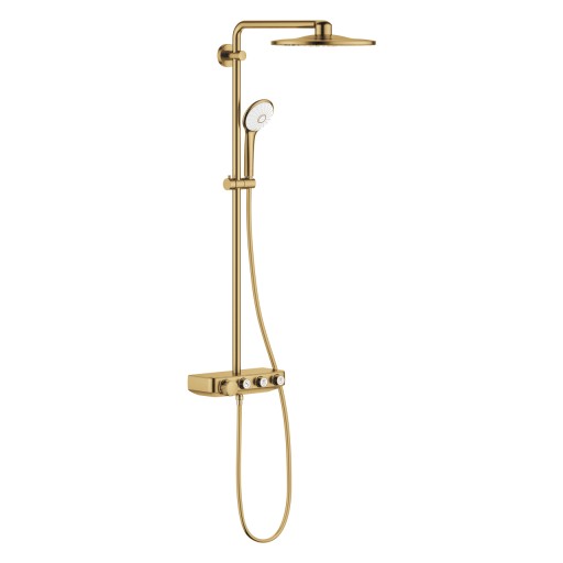 Coloana de dus Grohe Euphoria SmartControl System 310 Duo cu baterie termostatata  brushed cool sunrise
