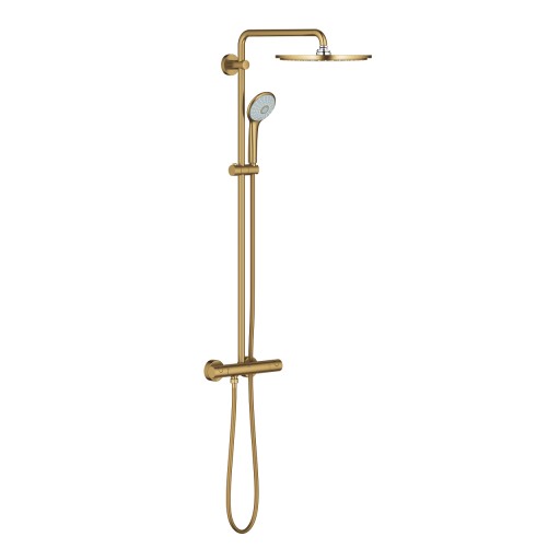 Coloana de dus Grohe Euphoria System 310 cu baterie termostatata  brushed cool sunrise