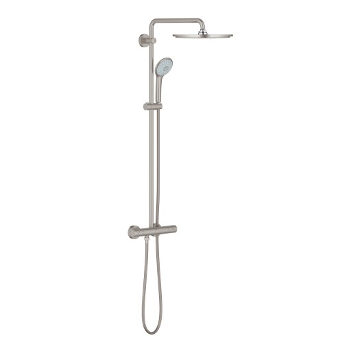 Coloana de dus Grohe Euphoria System 310 cu baterie termostatata  supersteel