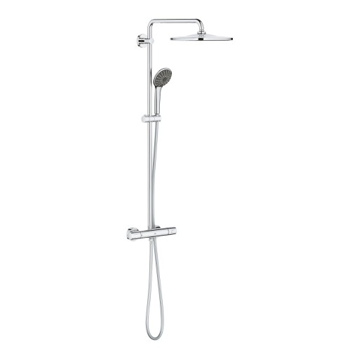 Coloana de dus Grohe Vitalio Joy System 310 CoolTouch cu baterie termostatata  crom