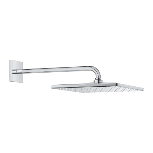 Palarie de dus Grohe RainShower Mono 310 Cube cu brat de dus 422mm de perete  crom