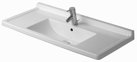 Lavoar Duravit Starck 3 105x48.5cm  montare pe mobilier