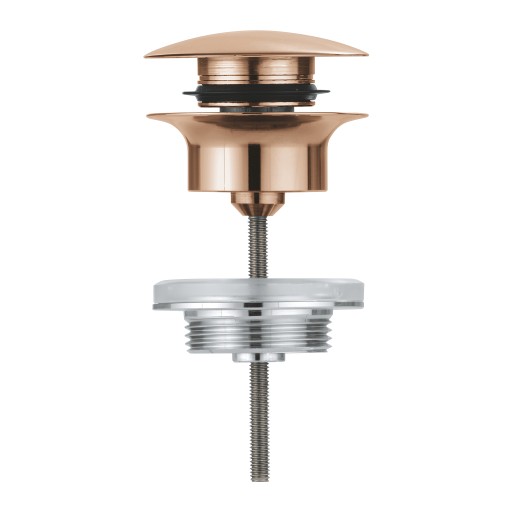 Ventil click-clack Grohe 65807 pentru lavoare cu preaplin  brushed warm sunset
