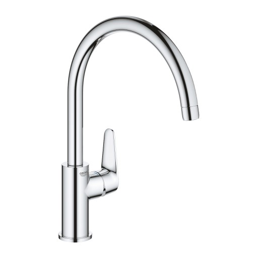 Baterie bucatarie Grohe Start Curve cu pipa C  crom