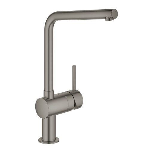 Baterie bucatarie Grohe Minta  pipa L  brushed hard graphite