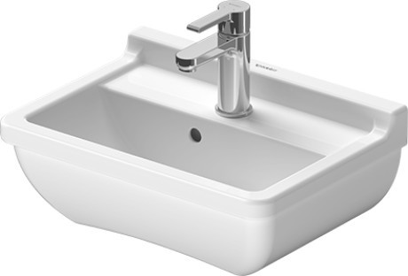 Lavoar Duravit Starck 3  45x32cm  WonderGliss  alb