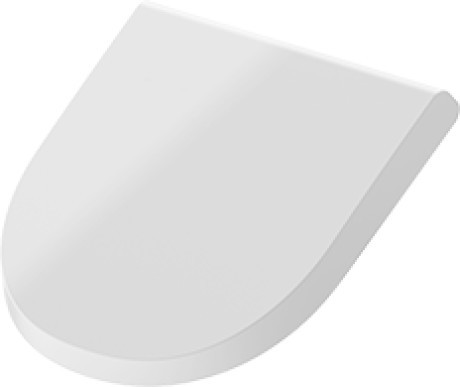 Capac urinal Duravit ME by Starck cu inchidere lenta  alb