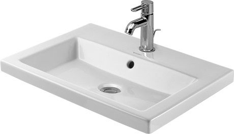 Lavoar Duravit 2nd floor 60x43cm  alb