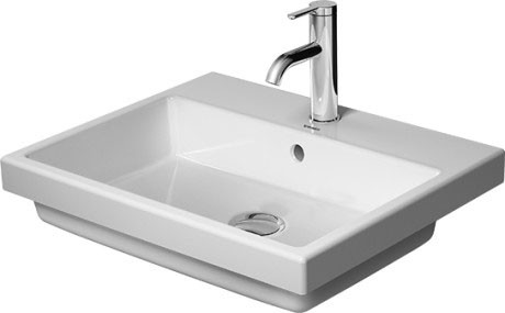 Lavoar Duravit Vero Air 55x45.5cm  WonderGliss  alb