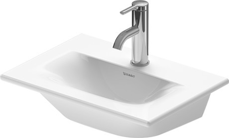 Lavoar Duravit Viu 45x32cm  fara preaplin  WonderGliss  alb