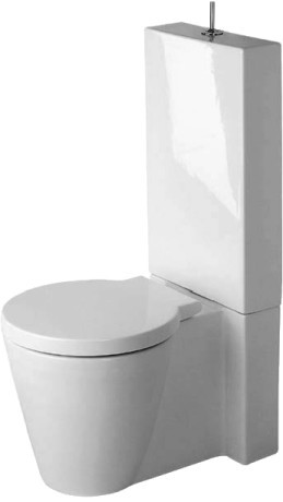 Vas wc Duravit Starck 1 415x640mm  WonderGliss  alb