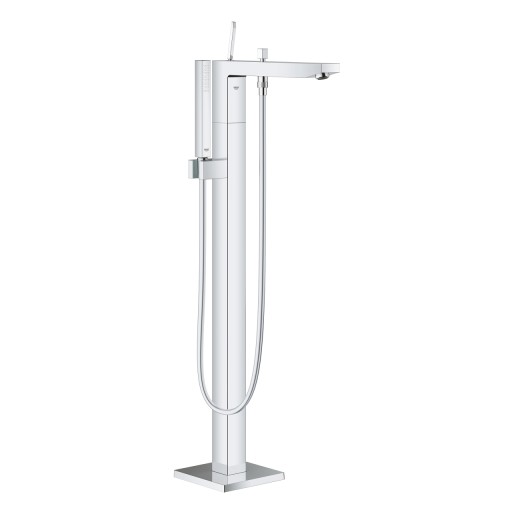Baterie cada cu montaj pe pardoseala Grohe Eurocube Joy  necesita corp incastrat  crom